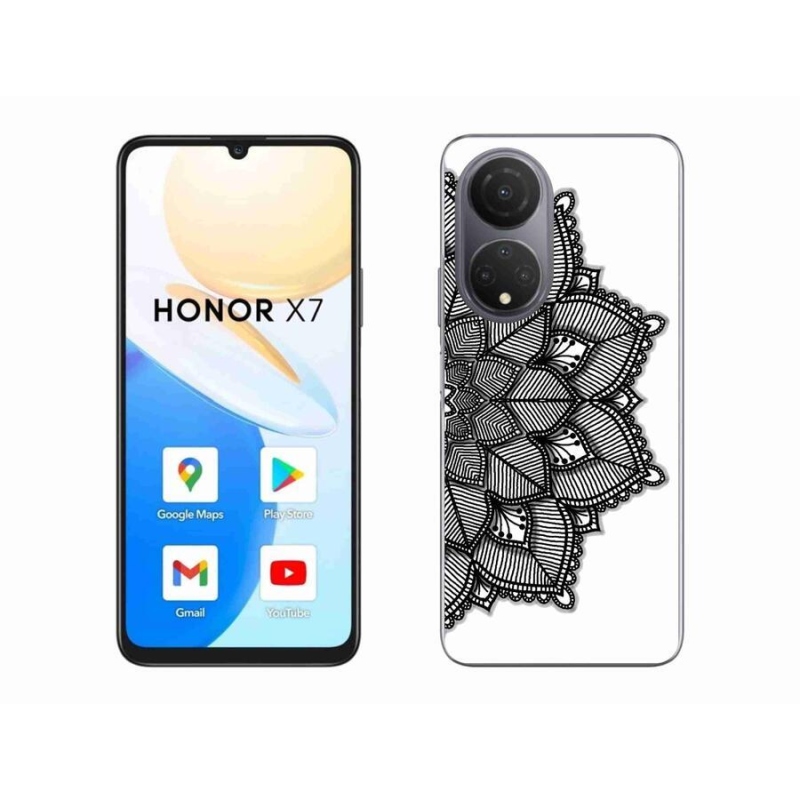 Gelový kryt mmCase na mobil Honor X7 - mandala