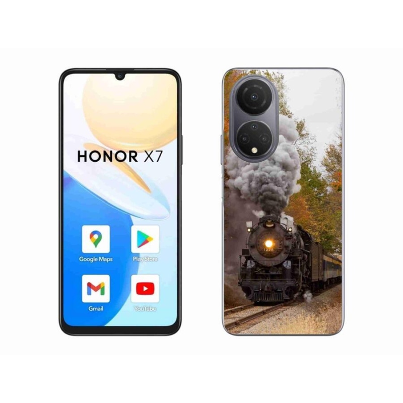 Gelový kryt mmCase na mobil Honor X7 - vlak 1