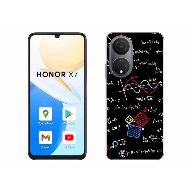 Gelový kryt mmCase na mobil Honor X7 - vzorečky