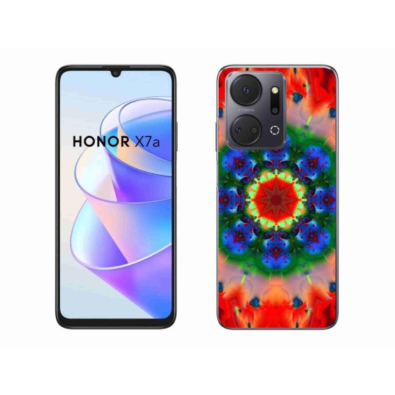 Gelový kryt mmCase na mobil Honor X7a - abstrakt 5