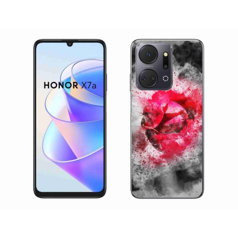 Gelový kryt mmCase na mobil Honor X7a - abstrakt 9