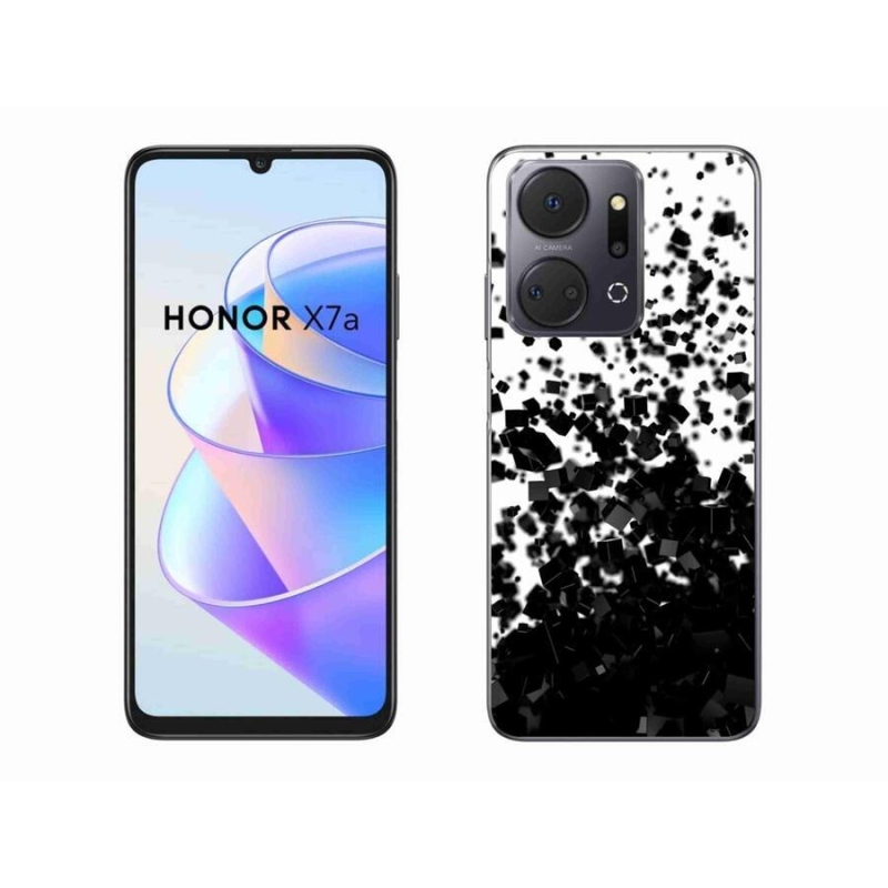 Gelový kryt mmCase na mobil Honor X7a - abstraktní vzor 1