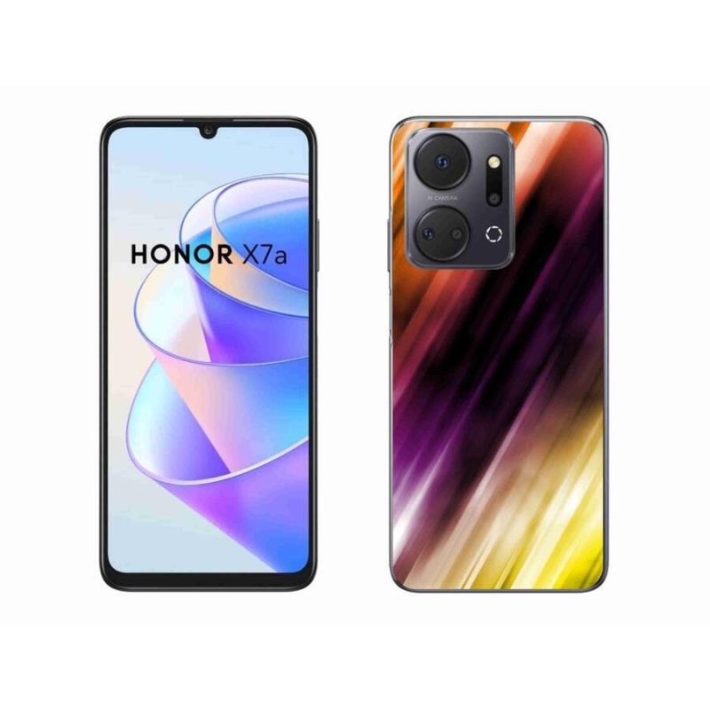 Gelový kryt mmCase na mobil Honor X7a - abstraktní vzor 5
