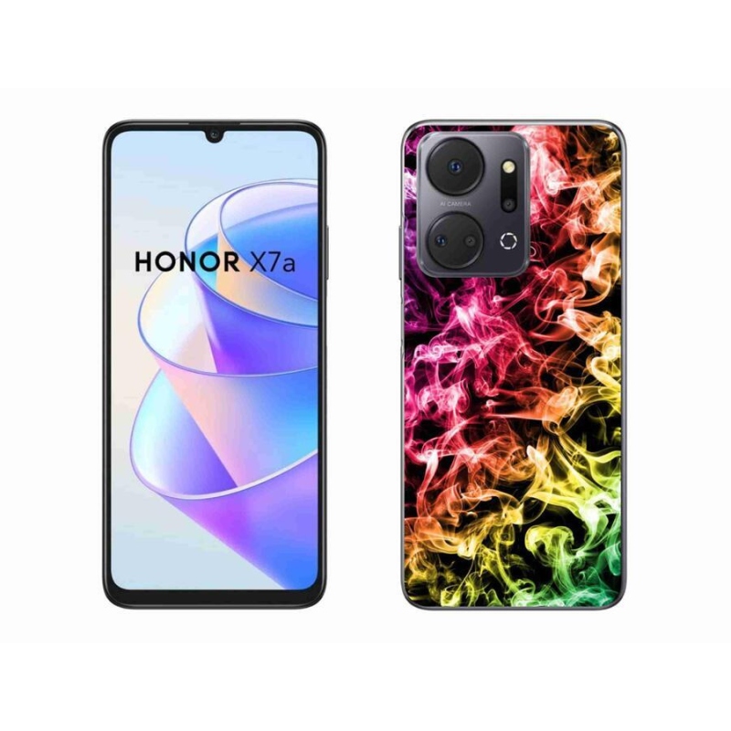 Gelový kryt mmCase na mobil Honor X7a - abstraktní vzor 6