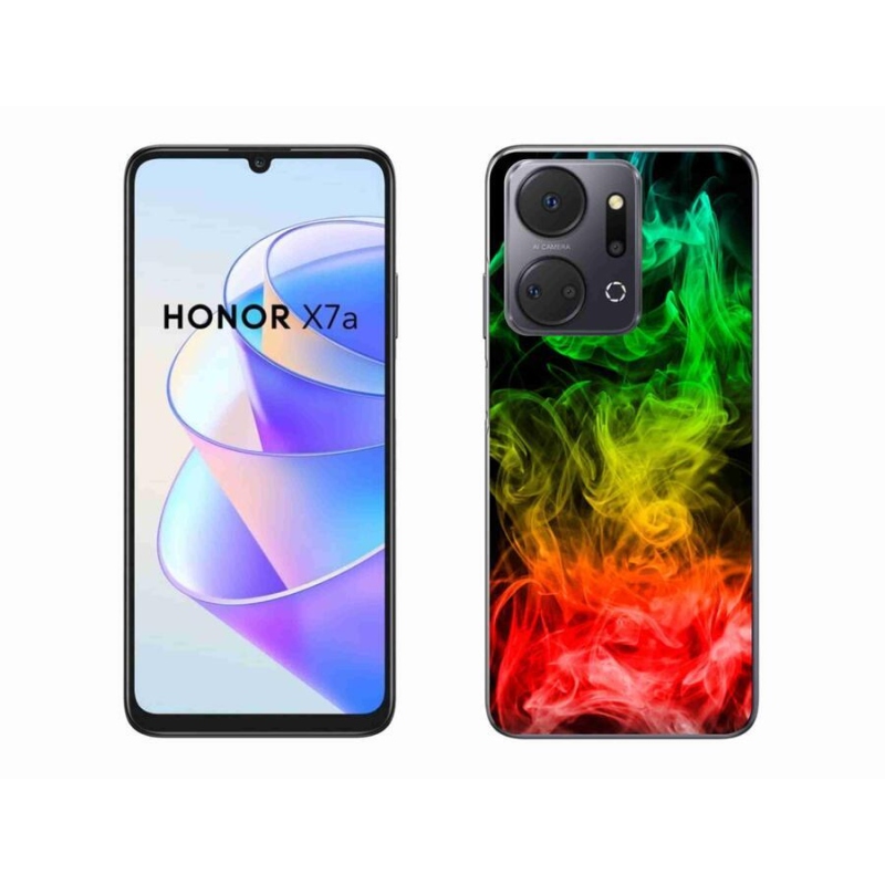 Gelový kryt mmCase na mobil Honor X7a - abstraktní vzor 7