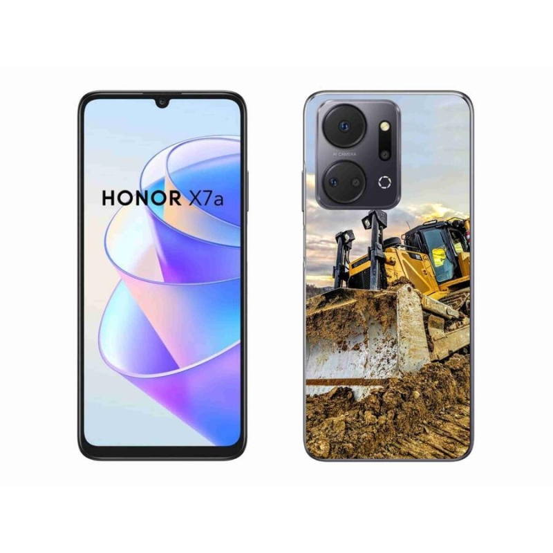 Gelový kryt mmCase na mobil Honor X7a - bagr