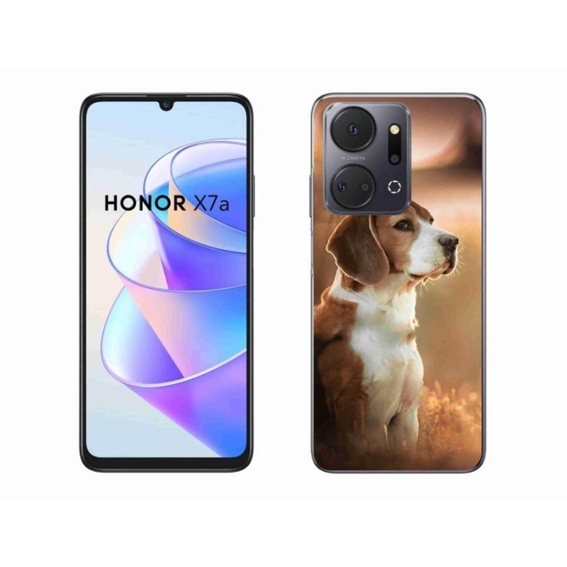 Gelový kryt mmCase na mobil Honor X7a - bígl