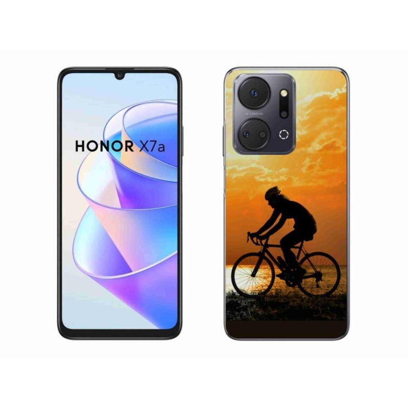 Gelový kryt mmCase na mobil Honor X7a - cyklovýlet
