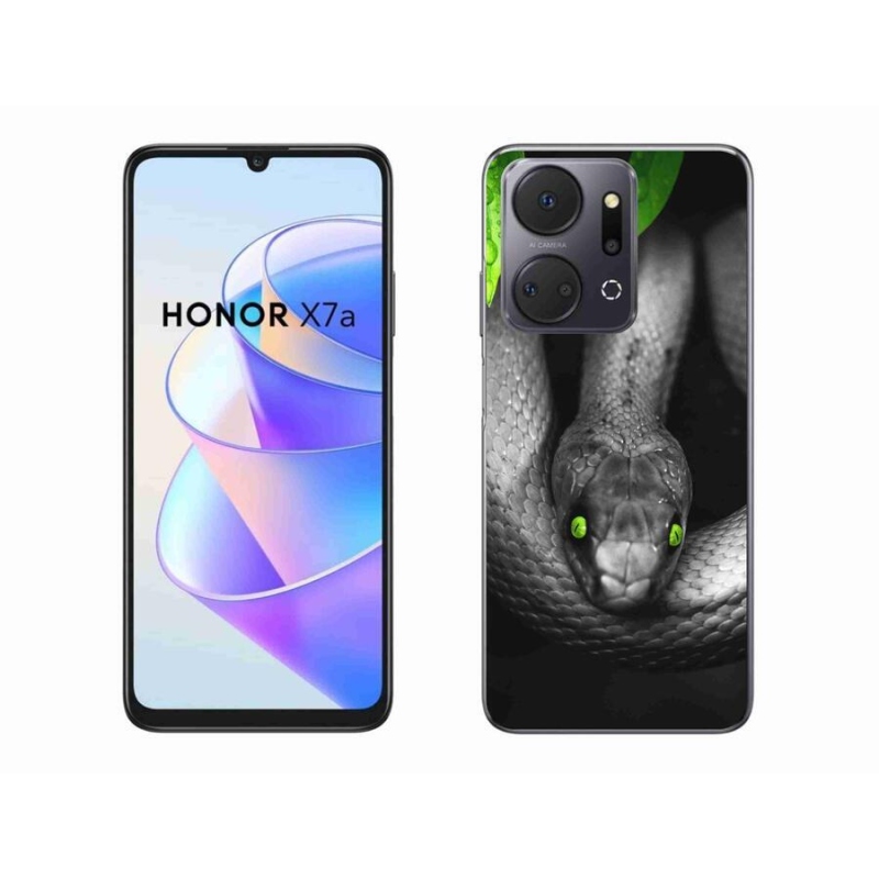 Gelový kryt mmCase na mobil Honor X7a - had