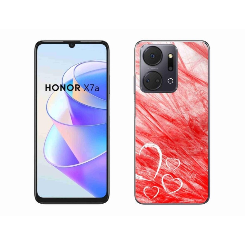Gelový kryt mmCase na mobil Honor X7a - heart