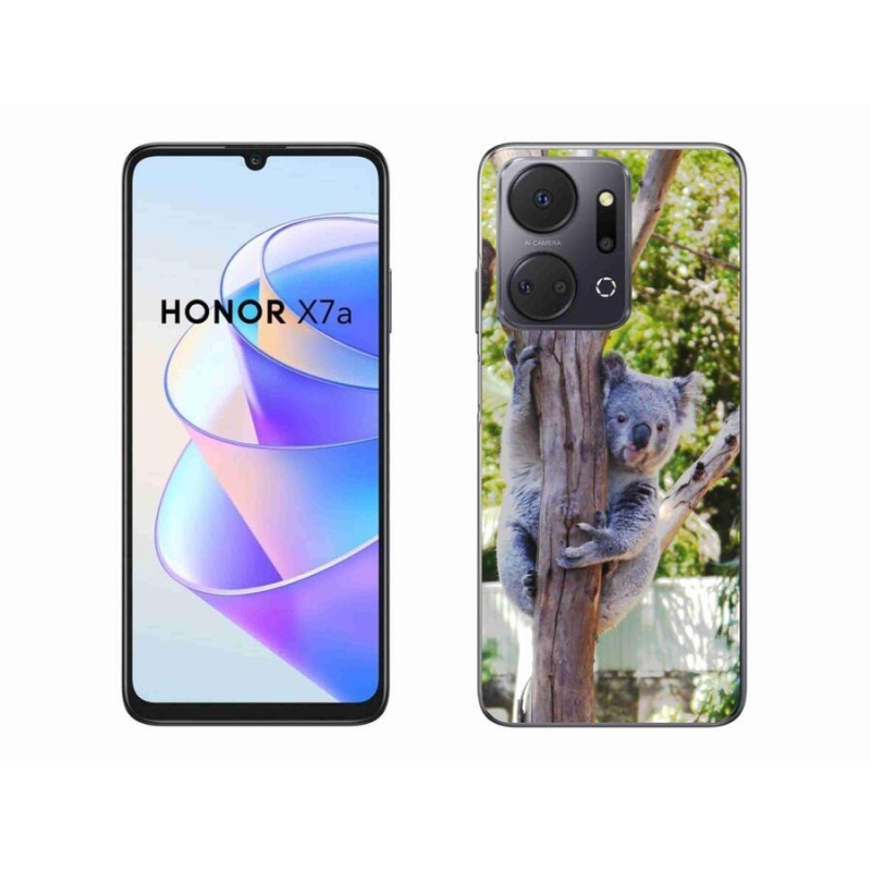 Gelový kryt mmCase na mobil Honor X7a - koala