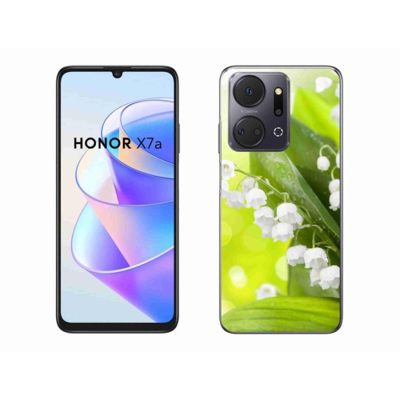 Gelový kryt mmCase na mobil Honor X7a - konvalinka