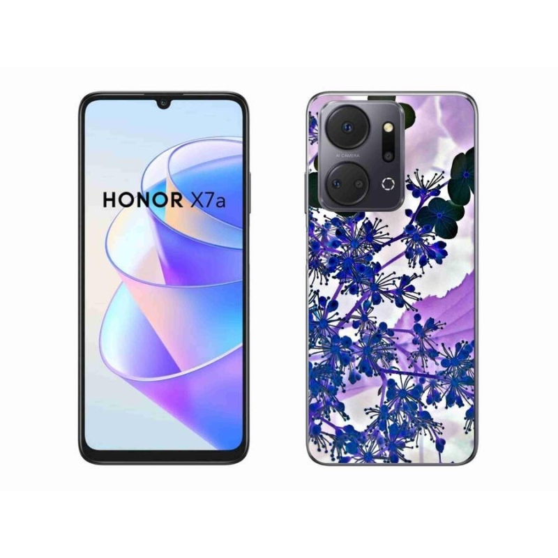 Gelový kryt mmCase na mobil Honor X7a - květ hortenzie