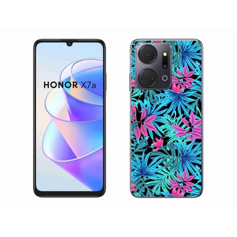Gelový kryt mmCase na mobil Honor X7a - květiny 3