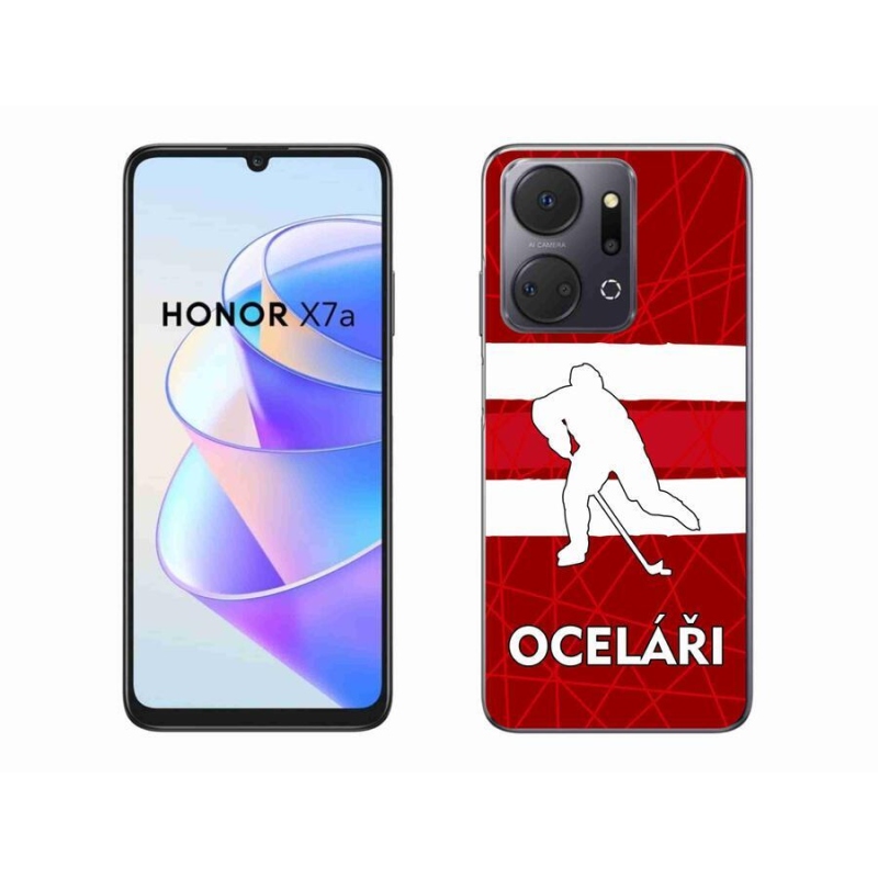 Gelový kryt mmCase na mobil Honor X7a - Oceláři