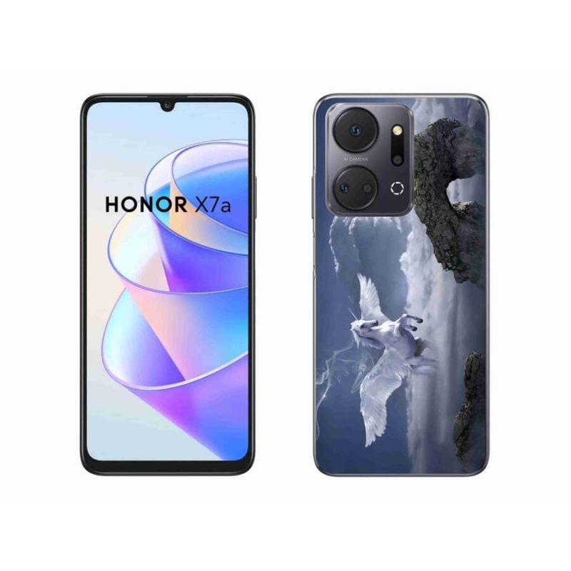 Gelový kryt mmCase na mobil Honor X7a - pegas