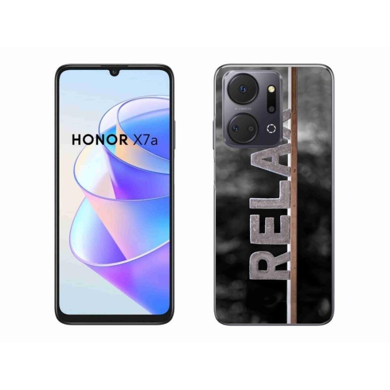 Gelový kryt mmCase na mobil Honor X7a - relax 1