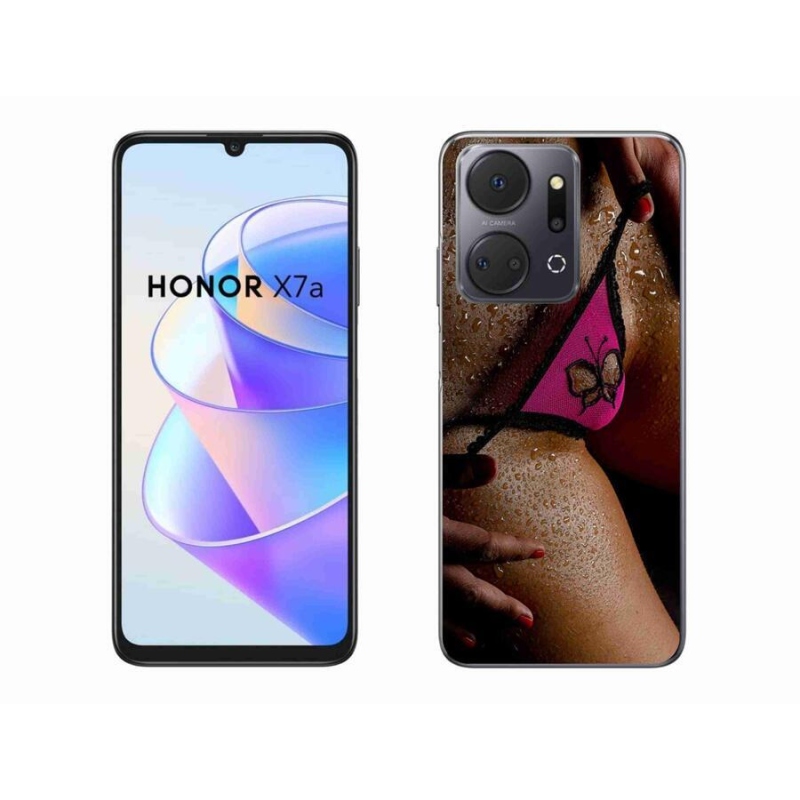 Gelový kryt mmCase na mobil Honor X7a - sexy žena