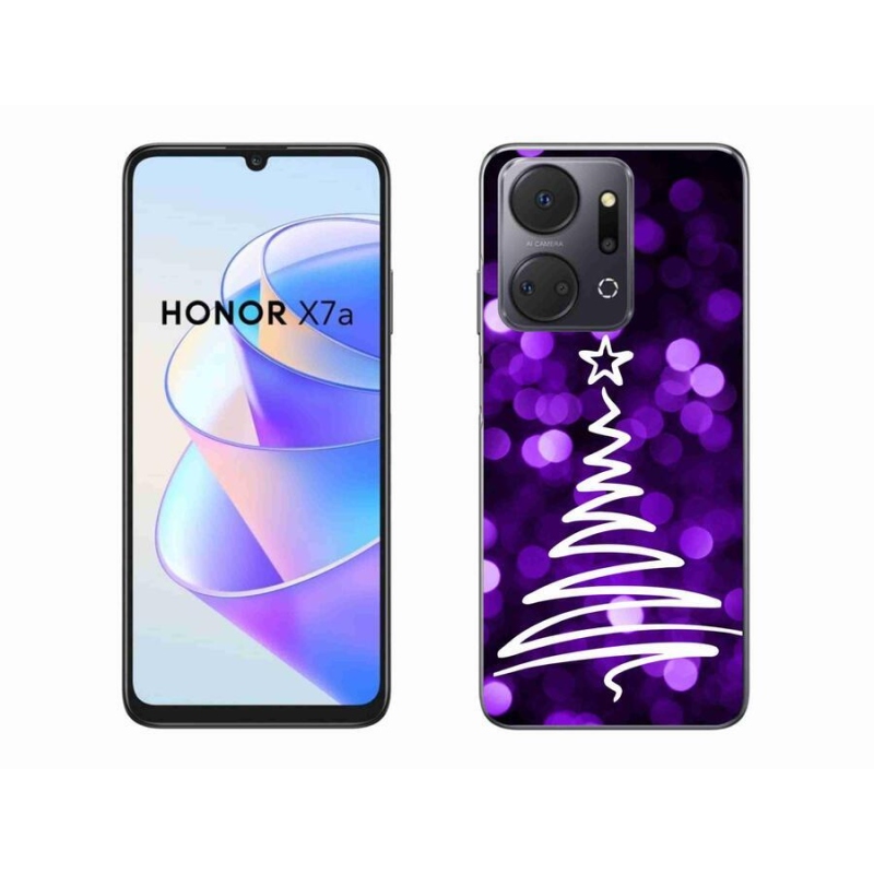 Gelový kryt mmCase na mobil Honor X7a - stromek