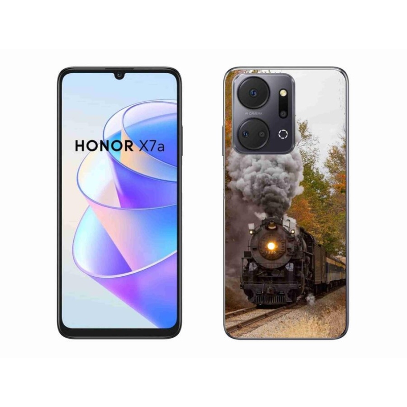 Gelový kryt mmCase na mobil Honor X7a - vlak 1