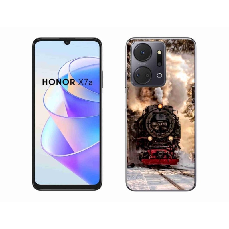 Gelový kryt mmCase na mobil Honor X7a - vlak
