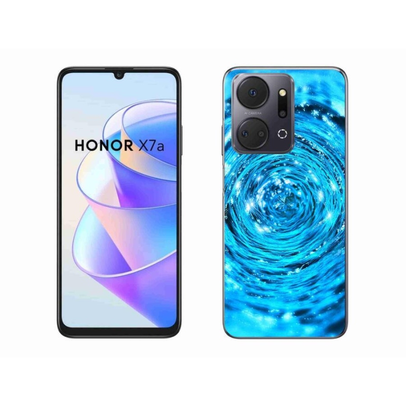 Gelový kryt mmCase na mobil Honor X7a - vodní vír