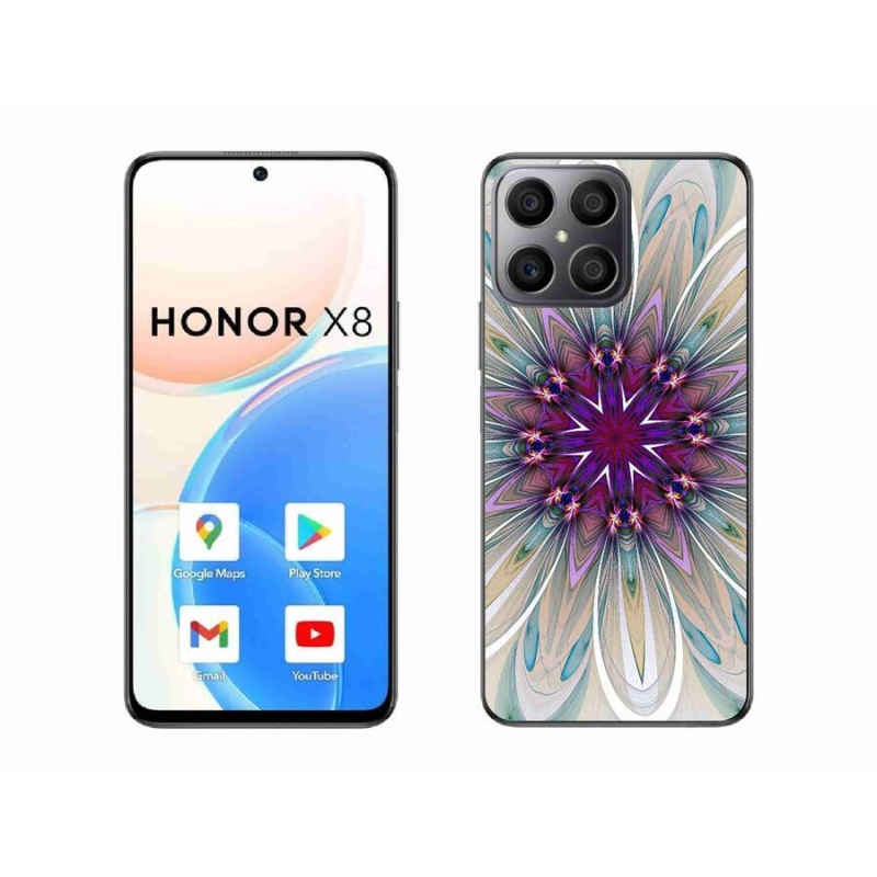Gelový kryt mmCase na mobil Honor X8 4G - abstrakt 10