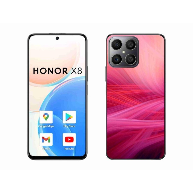 Gelový kryt mmCase na mobil Honor X8 4G - abstrakt 13
