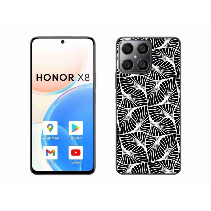 Gelový kryt mmCase na mobil Honor X8 4G - abstrakt 14