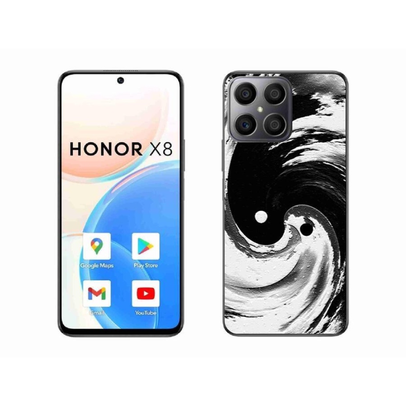 Gelový kryt mmCase na mobil Honor X8 4G - abstrakt 8