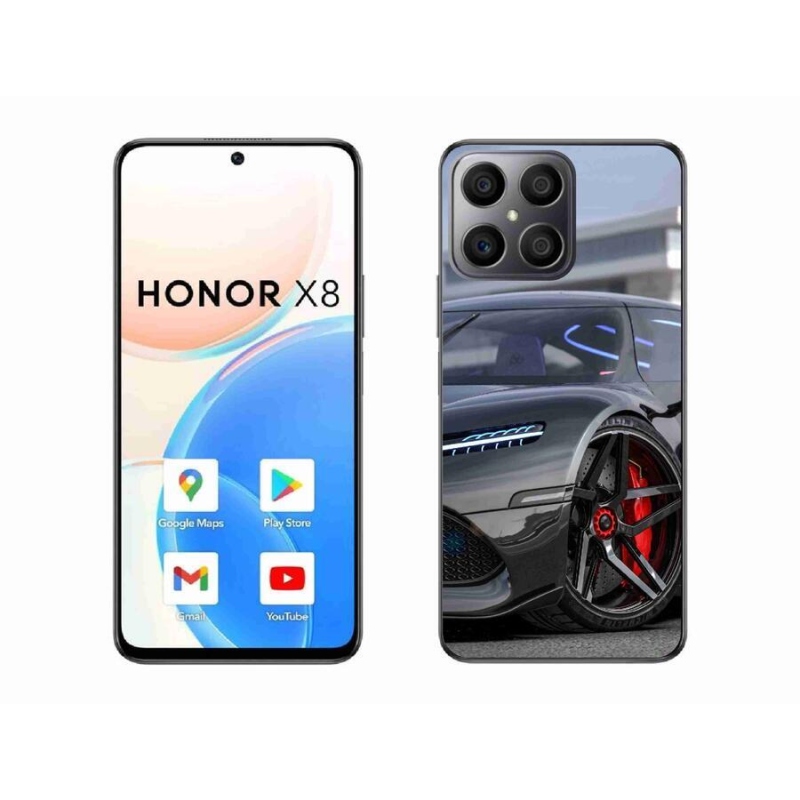 Gelový kryt mmCase na mobil Honor X8 4G - auto 5