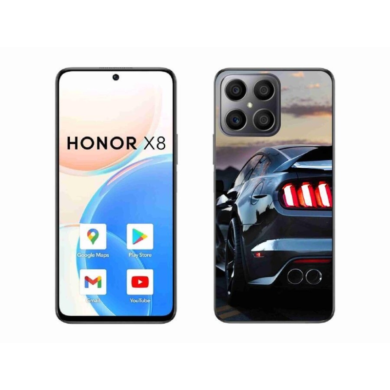 Gelový kryt mmCase na mobil Honor X8 4G - auto 7