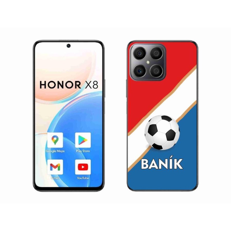Gelový kryt mmCase na mobil Honor X8 4G - Baník