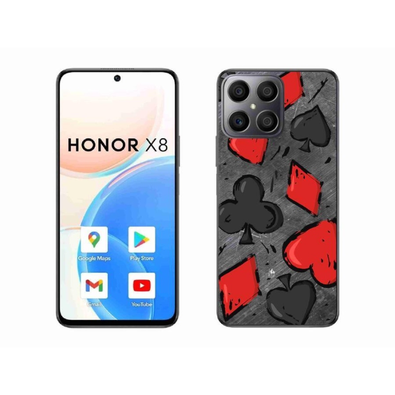 Gelový kryt mmCase na mobil Honor X8 4G - karta 1
