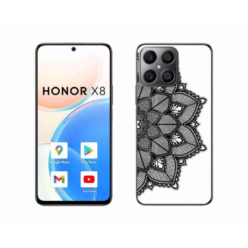 Gelový kryt mmCase na mobil Honor X8 4G - mandala