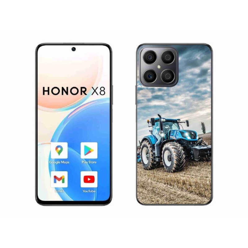 Gelový kryt mmCase na mobil Honor X8 4G - traktor 2