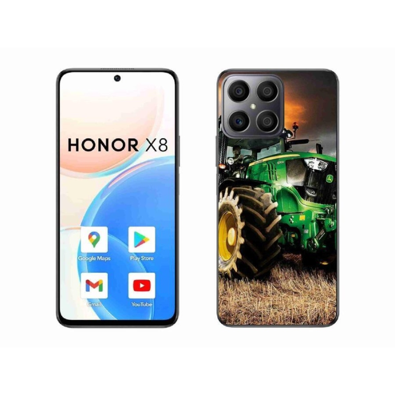 Gelový kryt mmCase na mobil Honor X8 4G - traktor