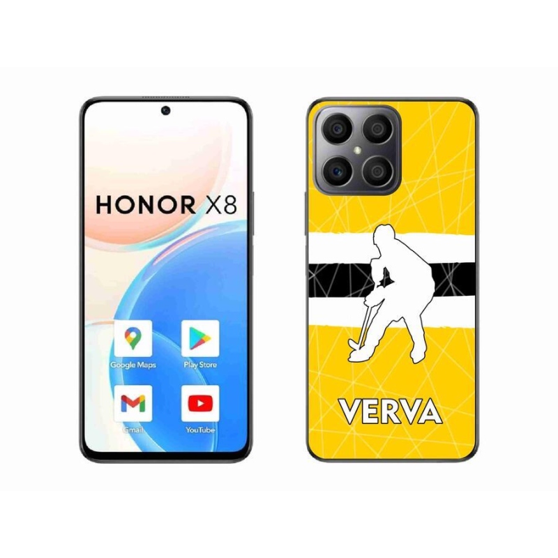 Gelový kryt mmCase na mobil Honor X8 4G - Verva