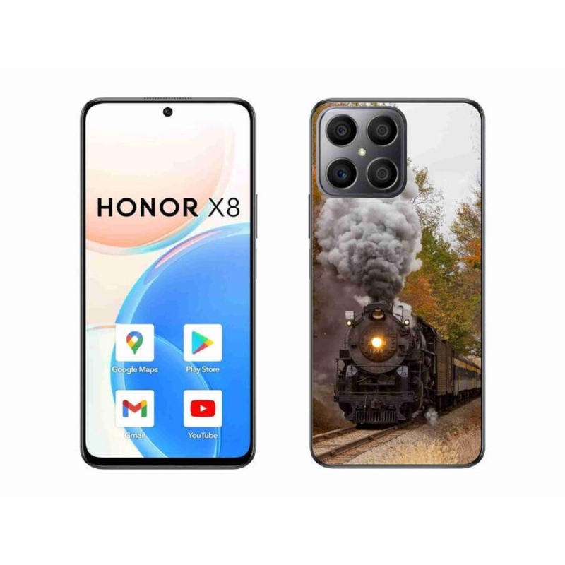 Gelový kryt mmCase na mobil Honor X8 4G - vlak 1