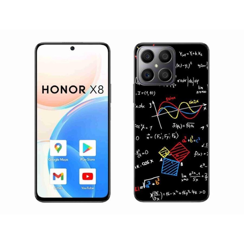 Gelový kryt mmCase na mobil Honor X8 4G - vzorečky