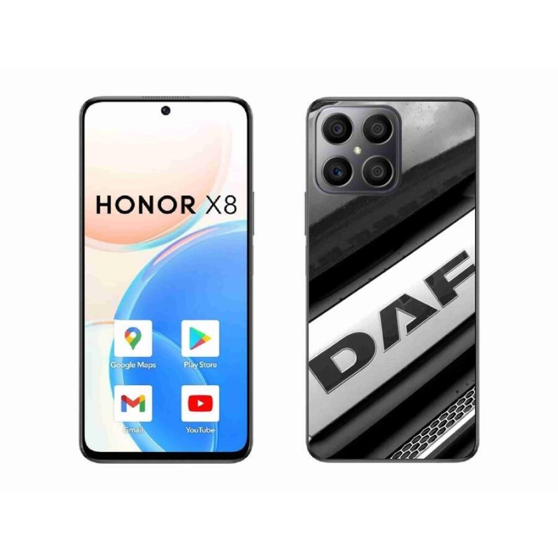 Gelový kryt mmCase na mobil Honor X8 4G - znak 4