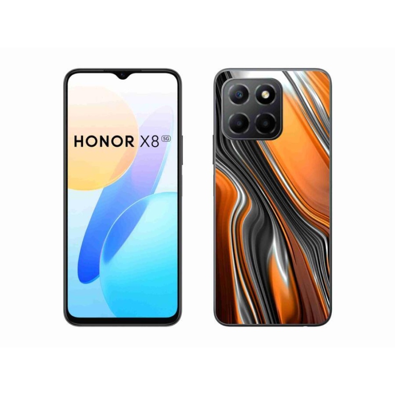 Gelový kryt mmCase na mobil Honor X8 5G/Honor 70 Lite 5G - abstrakt 3