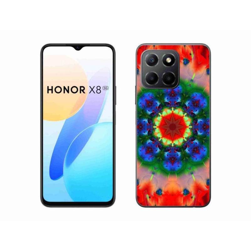 Gelový kryt mmCase na mobil Honor X8 5G/Honor 70 Lite 5G - abstrakt 5
