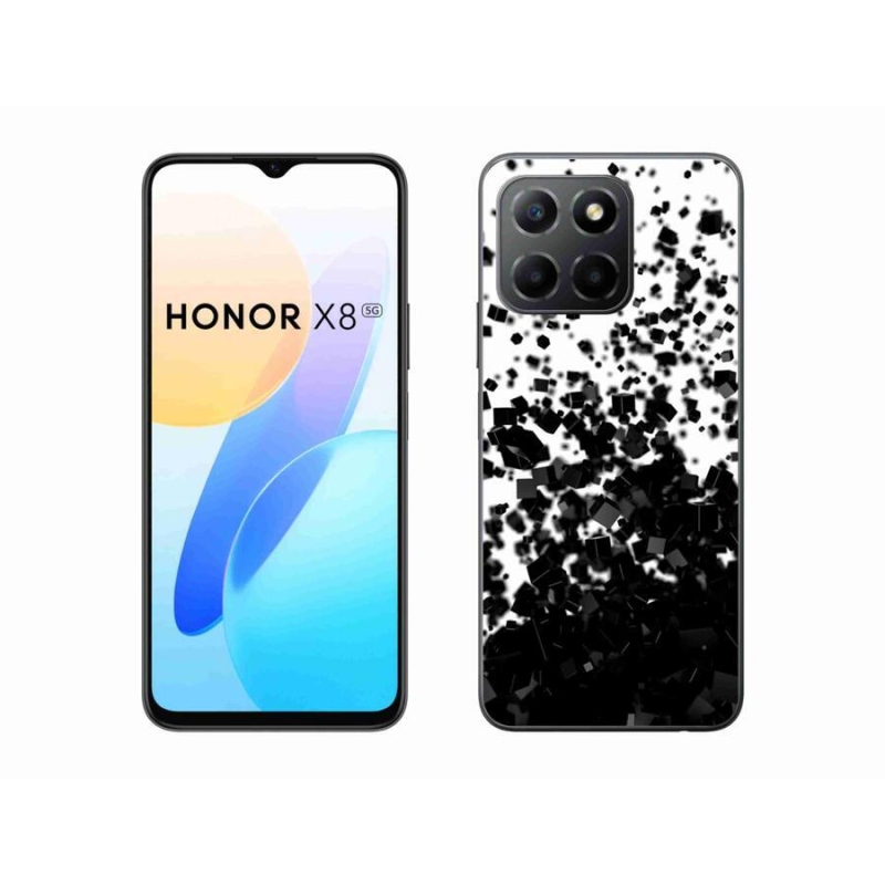 Gelový kryt mmCase na mobil Honor X8 5G/Honor 70 Lite 5G - abstraktní vzor 1