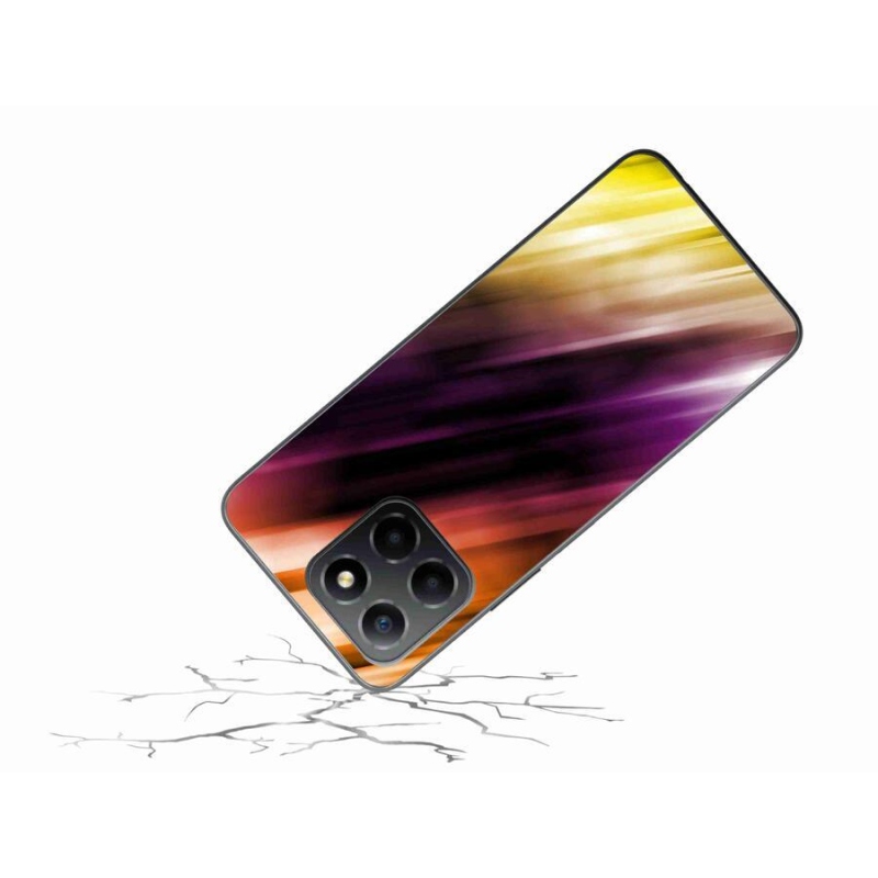 Gelový kryt mmCase na mobil Honor X8 5G/Honor 70 Lite 5G - abstraktní vzor 5
