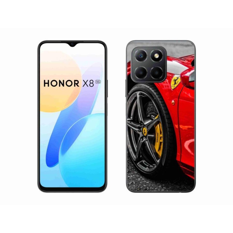 Gelový kryt mmCase na mobil Honor X8 5G/Honor 70 Lite 5G - auto 1