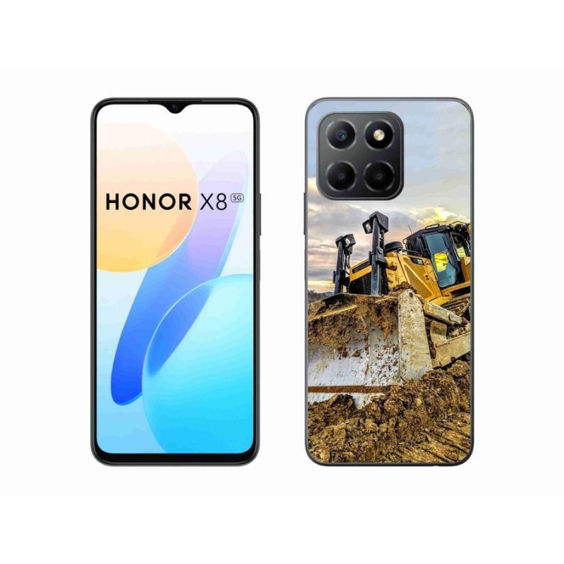 Gelový kryt mmCase na mobil Honor X8 5G/Honor 70 Lite 5G - bagr
