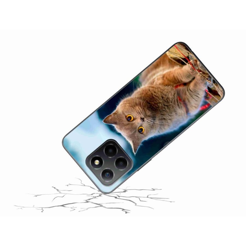 Gelový kryt mmCase na mobil Honor X8 5G/Honor 70 Lite 5G - britská modrá 2