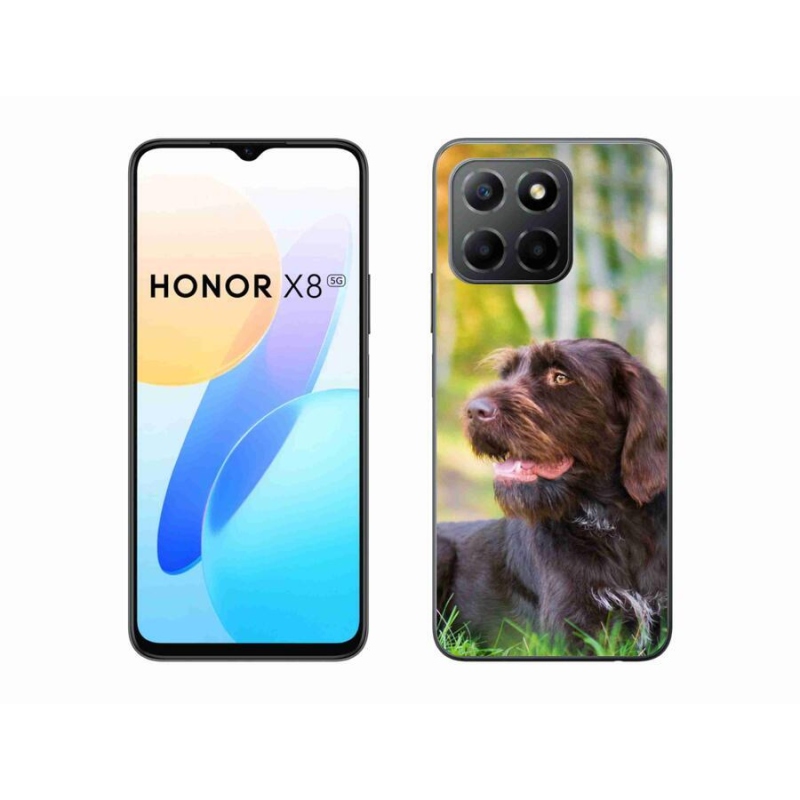Gelový kryt mmCase na mobil Honor X8 5G/Honor 70 Lite 5G - český fousek