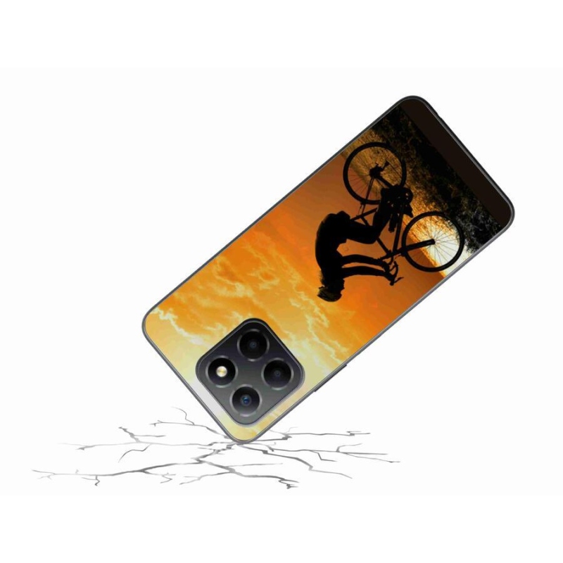 Gelový kryt mmCase na mobil Honor X8 5G/Honor 70 Lite 5G - cyklovýlet